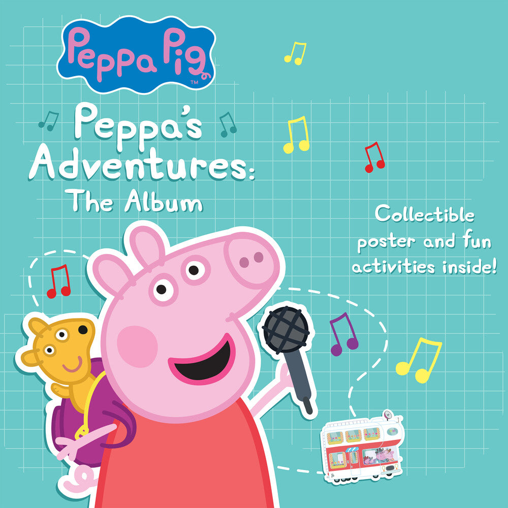 the album cover for Peppa Pig - Peppa's Adventures: The Album [RSD 2022]