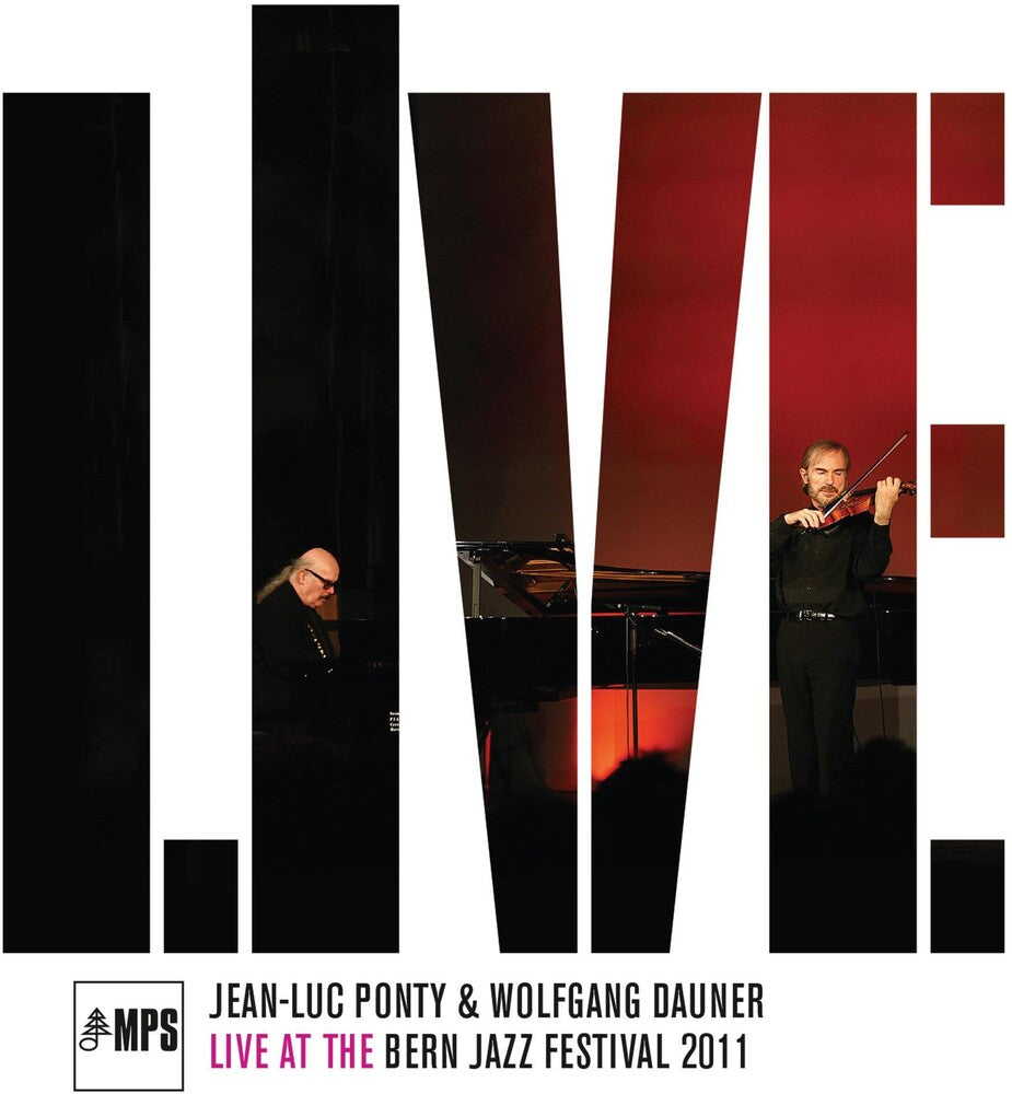 the album cover for Jean Ponty -Luc - Live At The Bern Jazz Festival [Digipak]