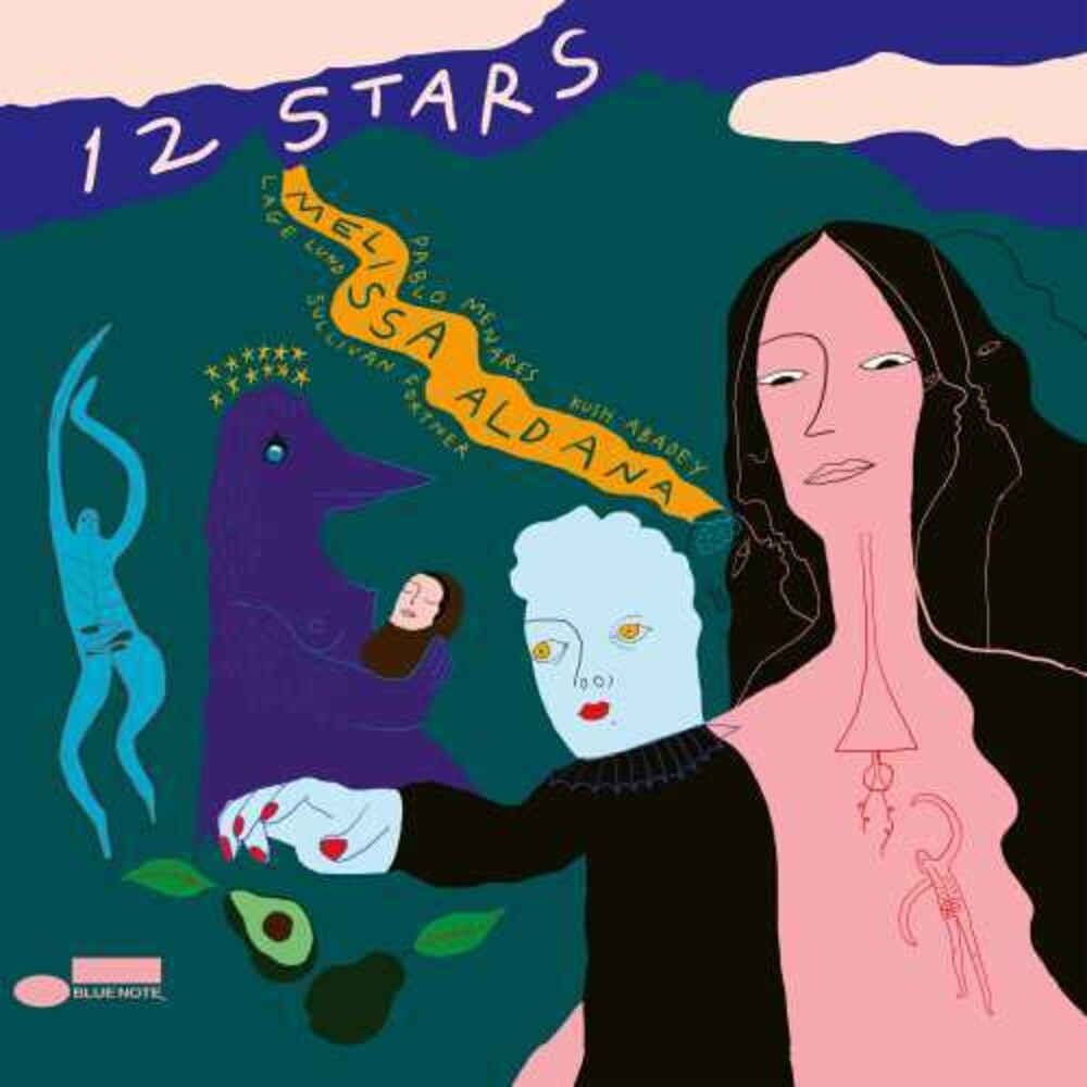 the album cover for Melissa Aldana - 12 Stars