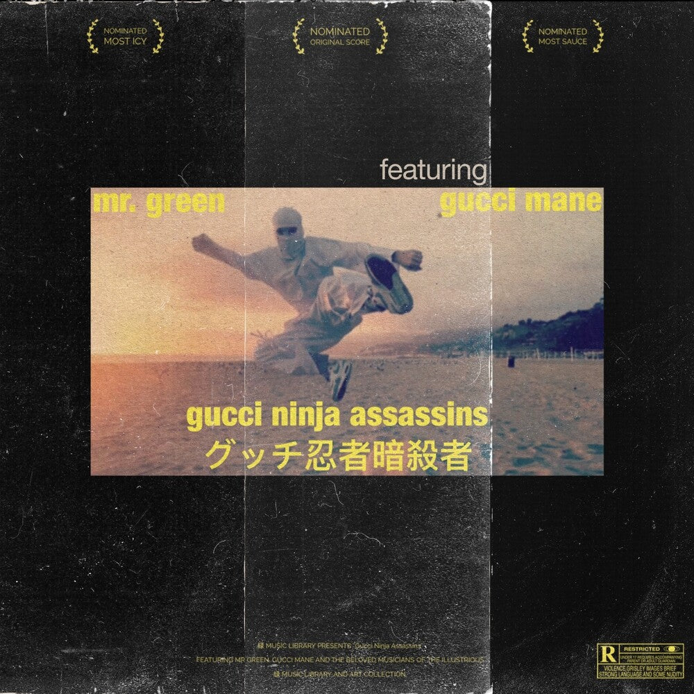 the album cover for Mr. Green Feat. Gucci Mane - Gucci Ninja Assassins