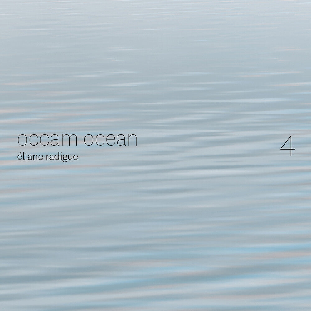 the album cover for Radigue / Gauguet / Robinson - Occam Ocean 4