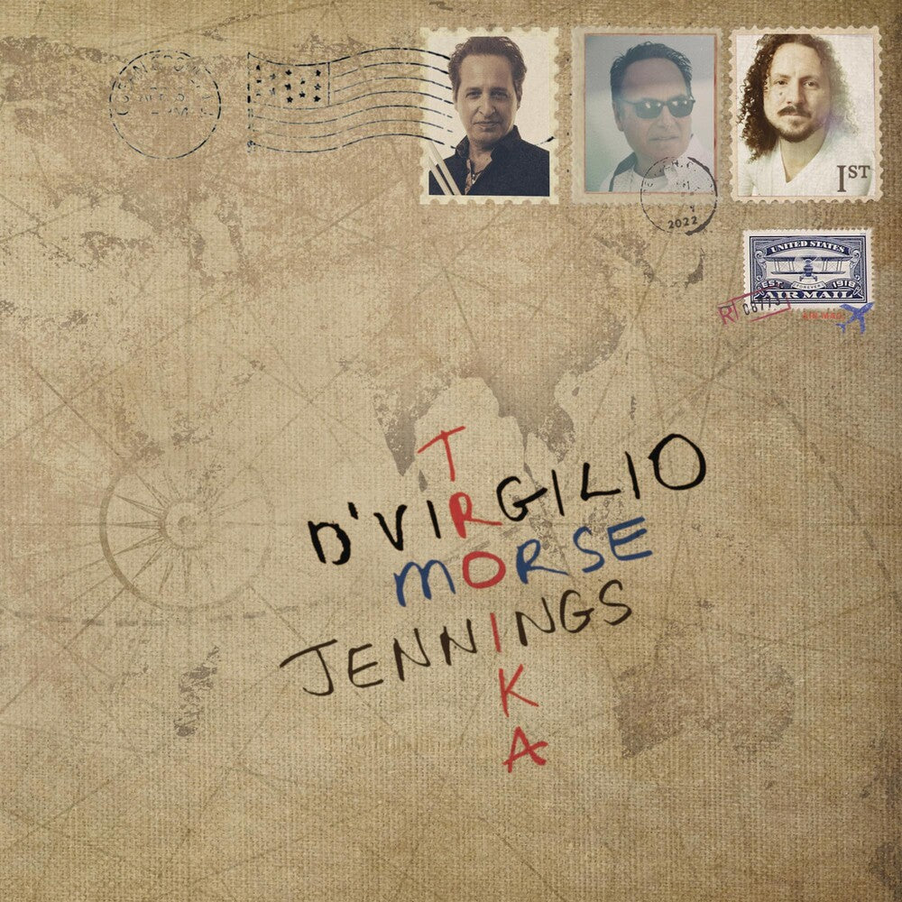 the album cover for D’Virgilio, Morse & Jennings - Troika [Limited Edition]