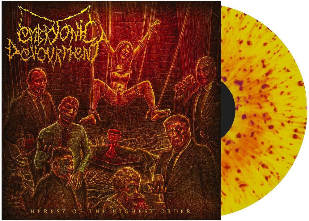 the album cover for Embryonic Devourment - Heresy Of The Highest Order