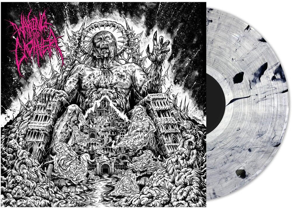 the album cover for Waking The Cadaver - Authority Through Intimidation [Colored Vinyl] (Slv)