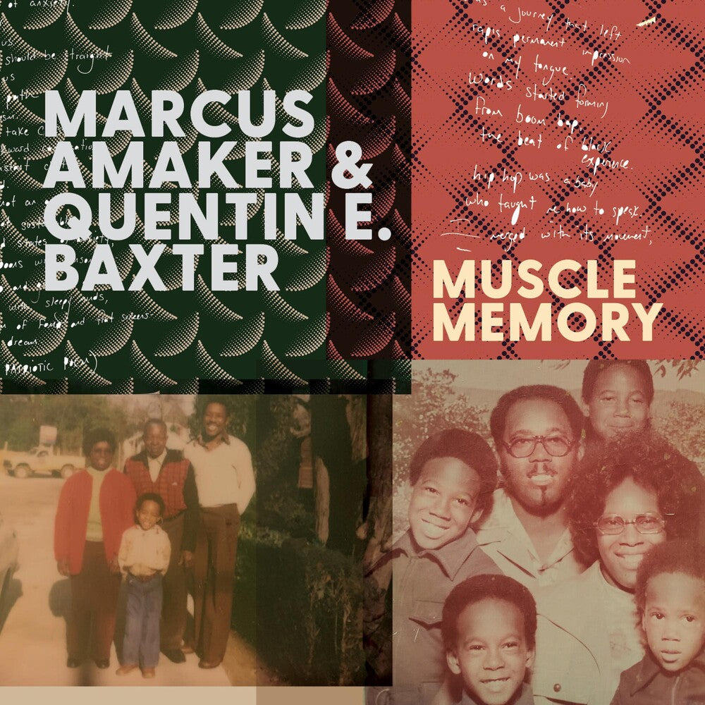 the album cover for Marcus Amaker  / Baxter,Quentin E - Muscle Memory