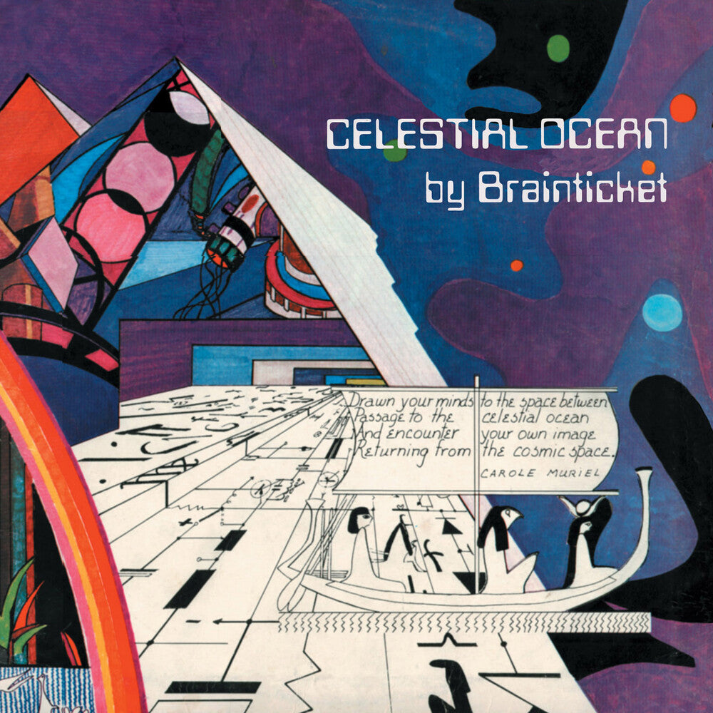 the album cover for Brainticket - Celestial Ocean