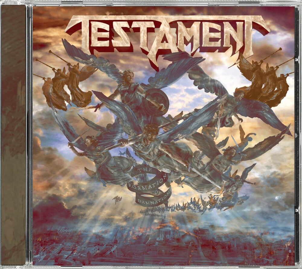 the album cover for Testament - The Formation Of Damnation
