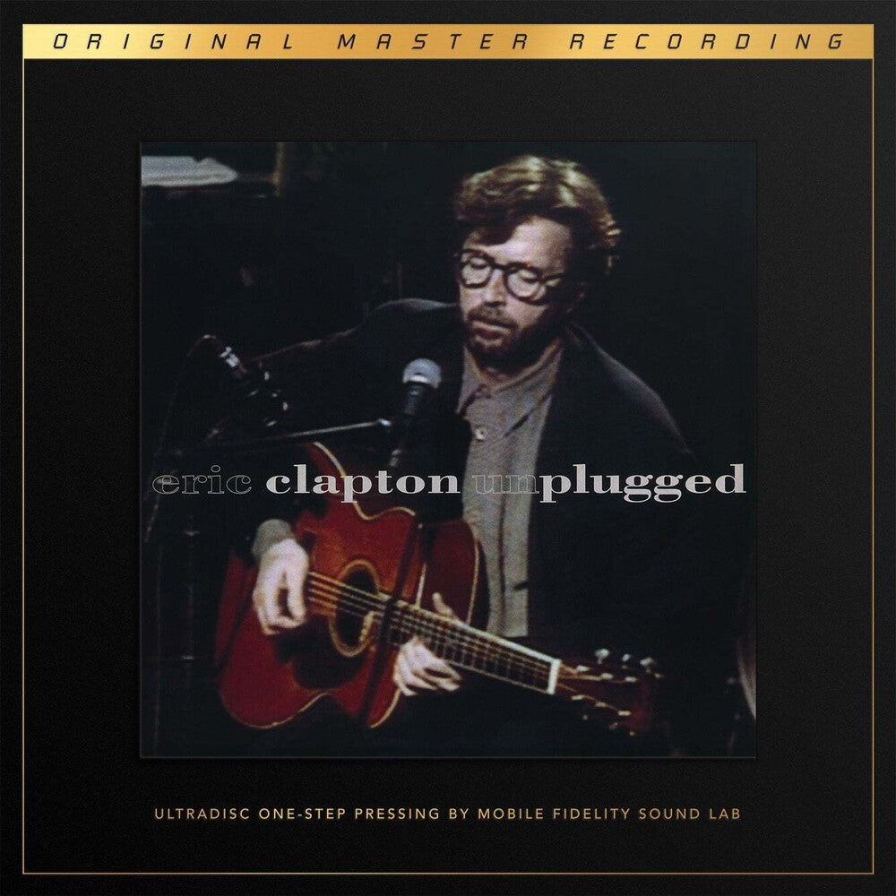 the album cover for Eric Clapton - Unplugged (IEX)