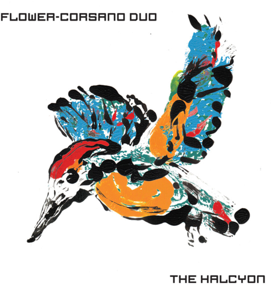 the album cover for Flower Corsano Duo - Halcyon