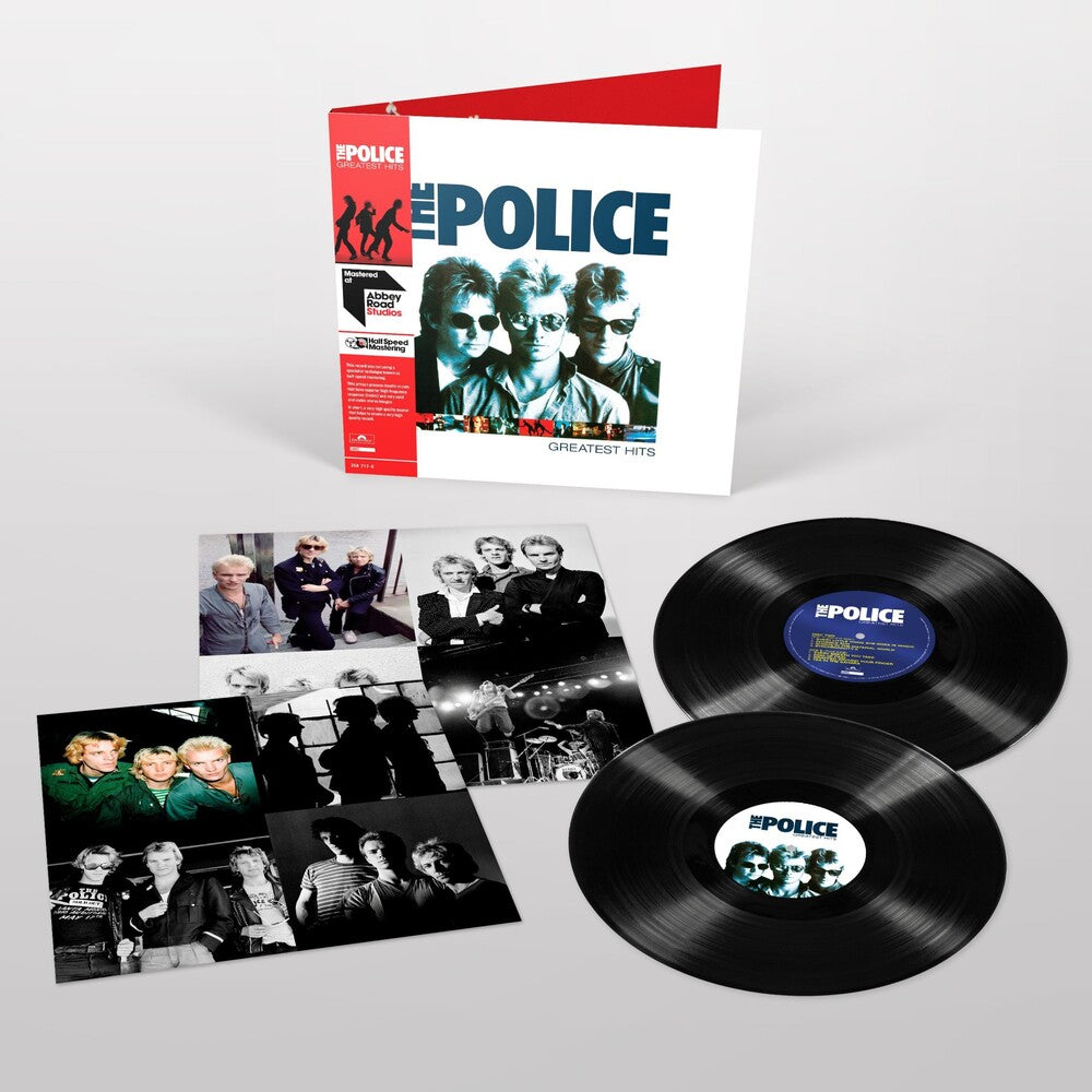 the album cover for The Police - Greatest Hits: Deluxe 30th Anniversary [2LP]