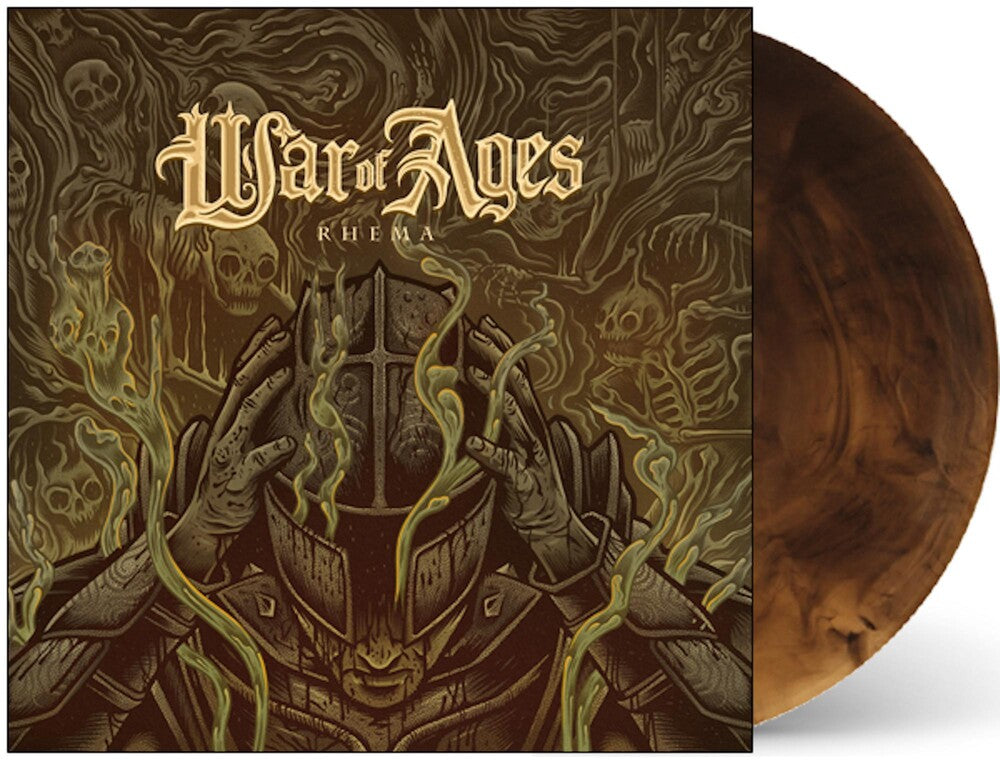 the album cover for War Of Ages - Rhema
