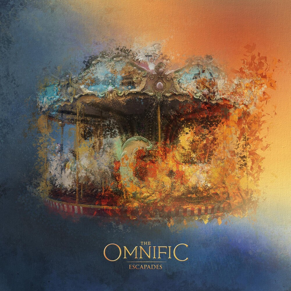 the album cover for Omnific - Escapades (Blue) [Colored Vinyl] (Gol)