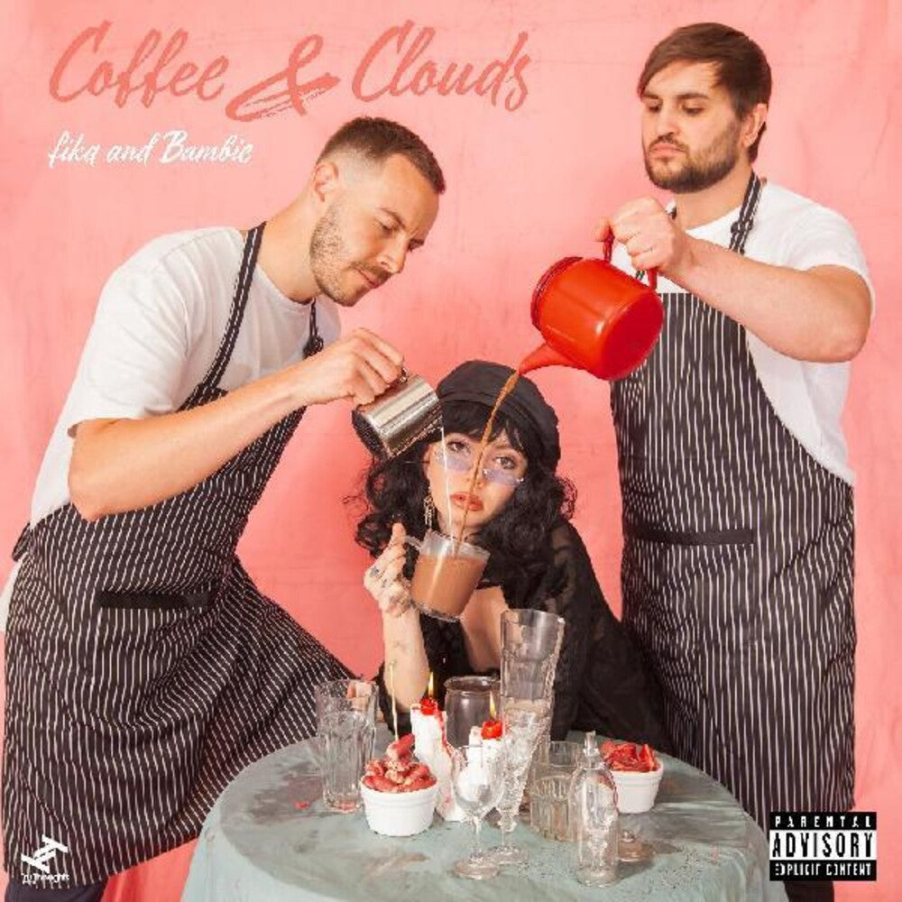 the album cover for Fika - Coffee & Clouds [Colored Vinyl] (Wht) [Download Included]