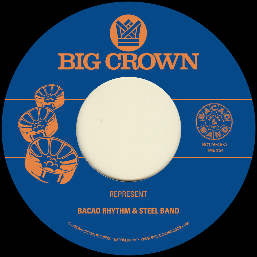 the album cover for Bacao Rhythm & Steel Band - Represent / Juicy Fruit