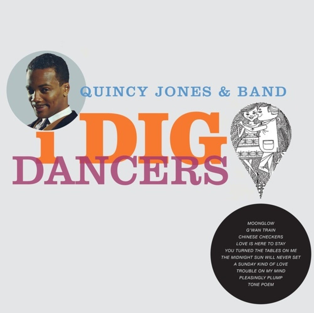 the album cover for Quincy Jones - I Dig Dancers