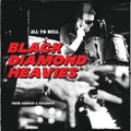 the album cover for Black Diamond Heavies - All To Hell / Their Baddest And Greasiest [Clear Vinyl]