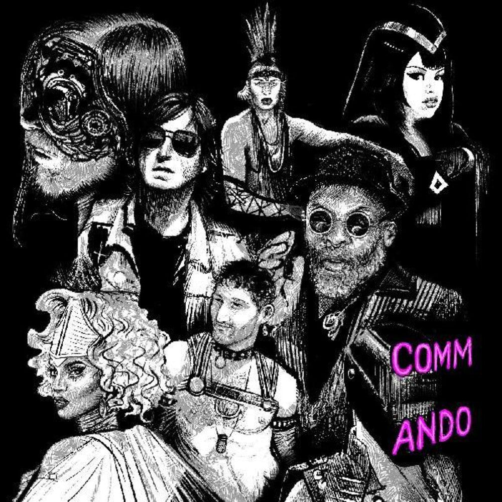 the album cover for Commando - Commando (Post)