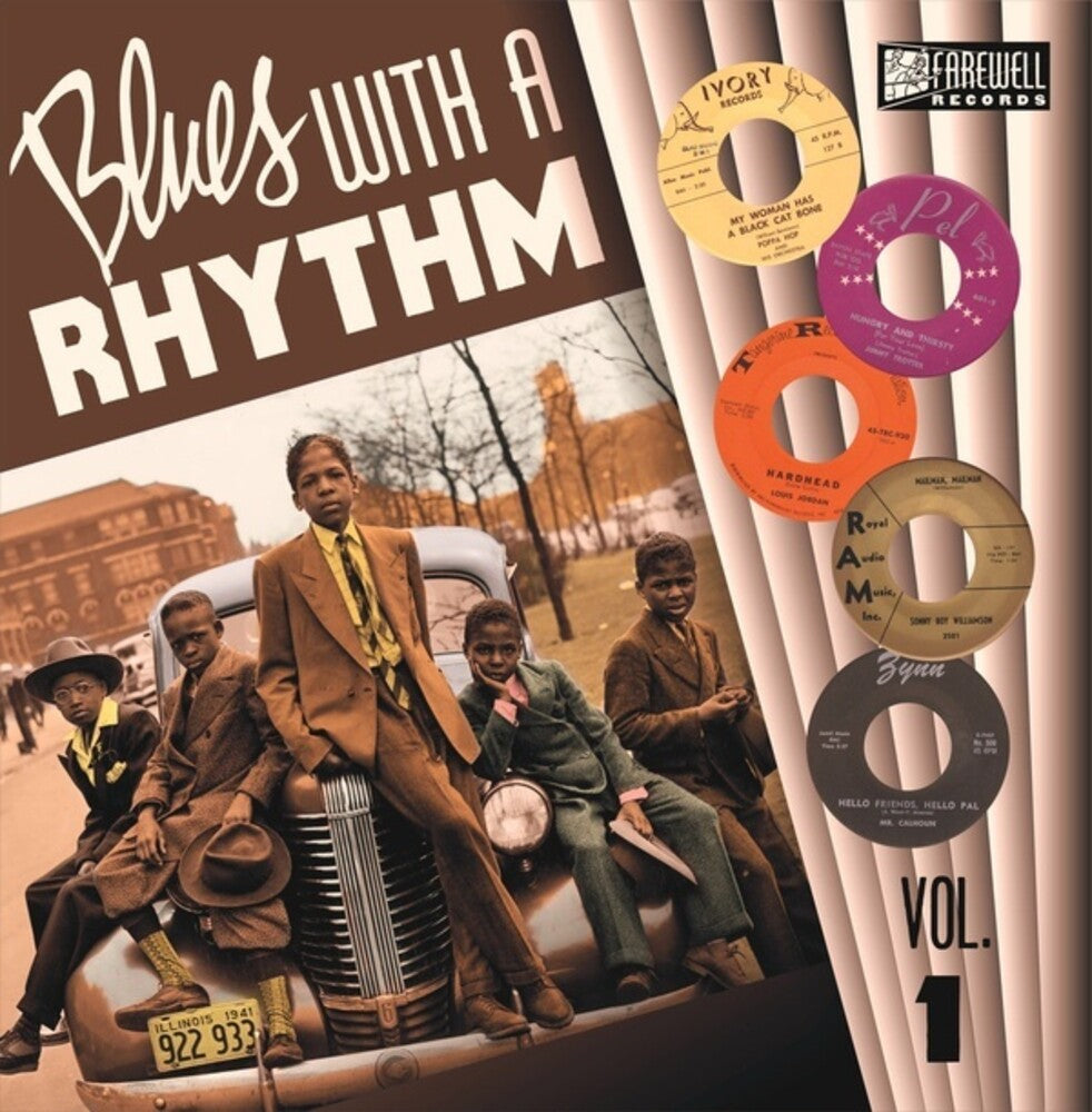 the album cover for Blues With A Rhythm 1 / Various - Blues With A Rhythm 1 / Various