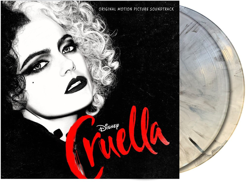 the album cover for Cruella / O.S.T. (Blk) (Colv) (Wht) - Cruella / O.S.T. (Blk) [Colored Vinyl] (Wht)
