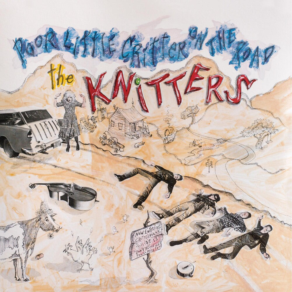 the album cover for Knitters - Poor Little Critter On The Road