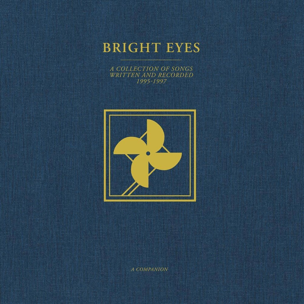 the album cover for Bright Eyes - A Collection of Songs Written and Recorded 1995-1997: A Companion EP [Opaque Gold Vinyl]