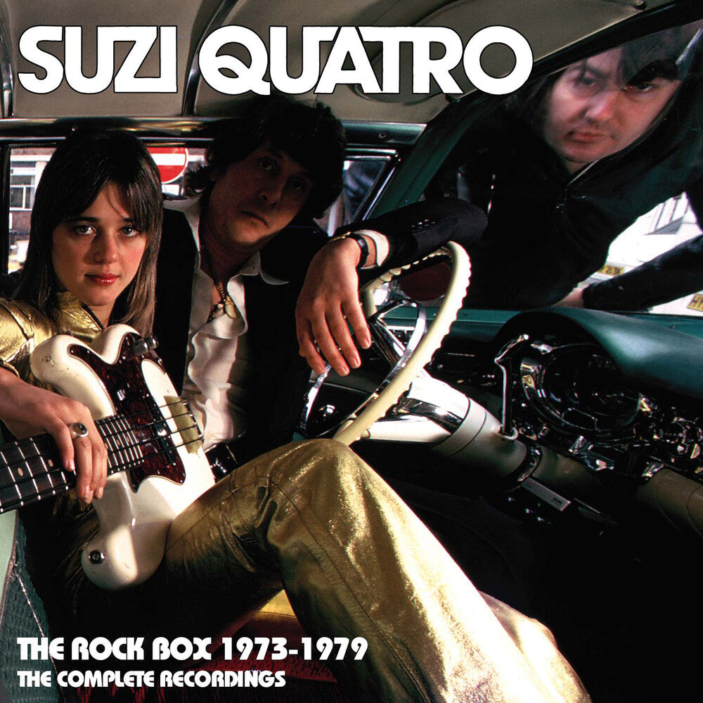 the album cover for Suzi Quatro - Rock Box 1973-1979 (W/Dvd)