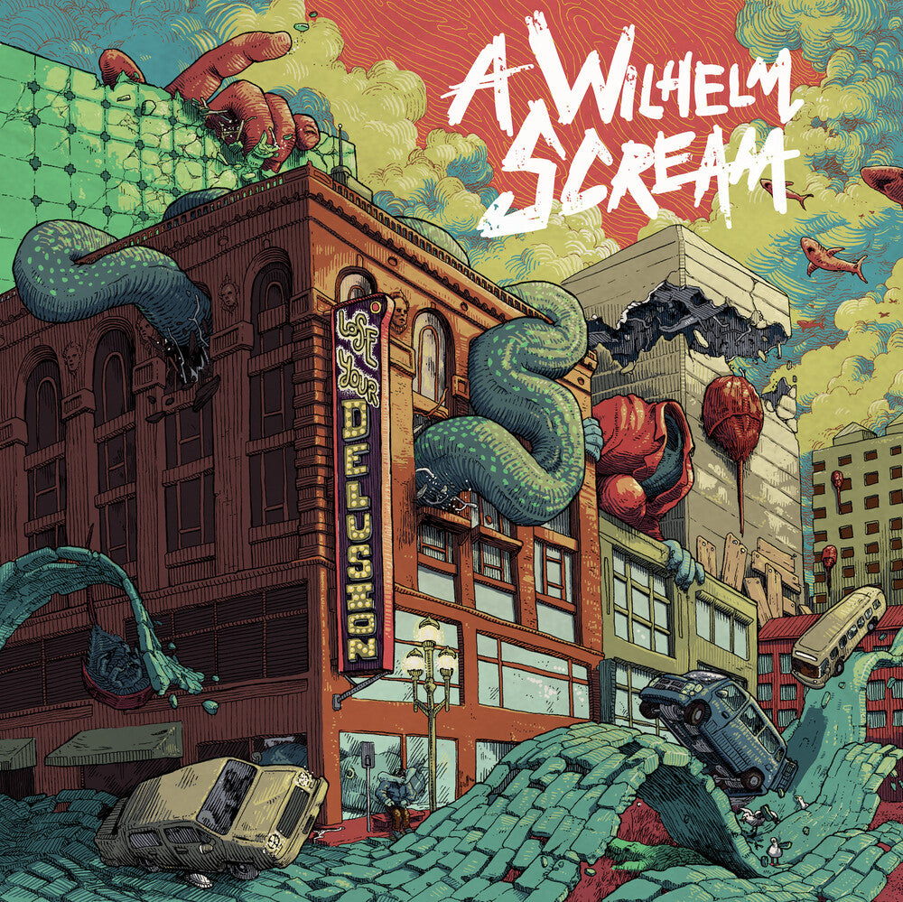 the album cover for Wilhelm Scream - Lose Your Delusion (Coke Bottle Green) [Colored Vinyl]