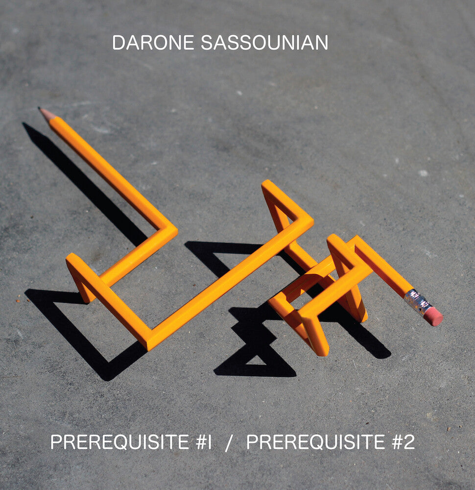 the album cover for Darone Sassounian - Prerequisite #1 B/W Prerequisite #2