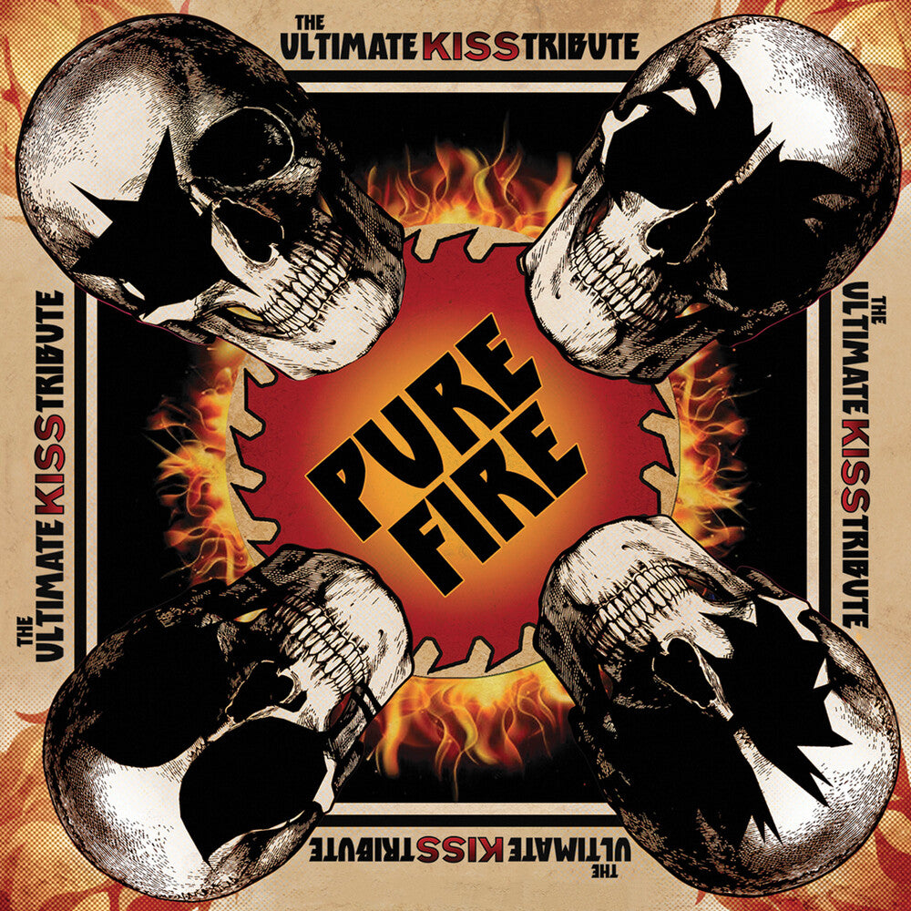 the album cover for Dee Snider  / Aldrich,Doug / Mendoza,Marco - Pure Fire - The Ultimate Kiss Tribute (Digipak)