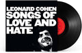 the album cover for Leonard Cohen - Songs of Love & Hate (50th Anniversary) (Black Vinyl)