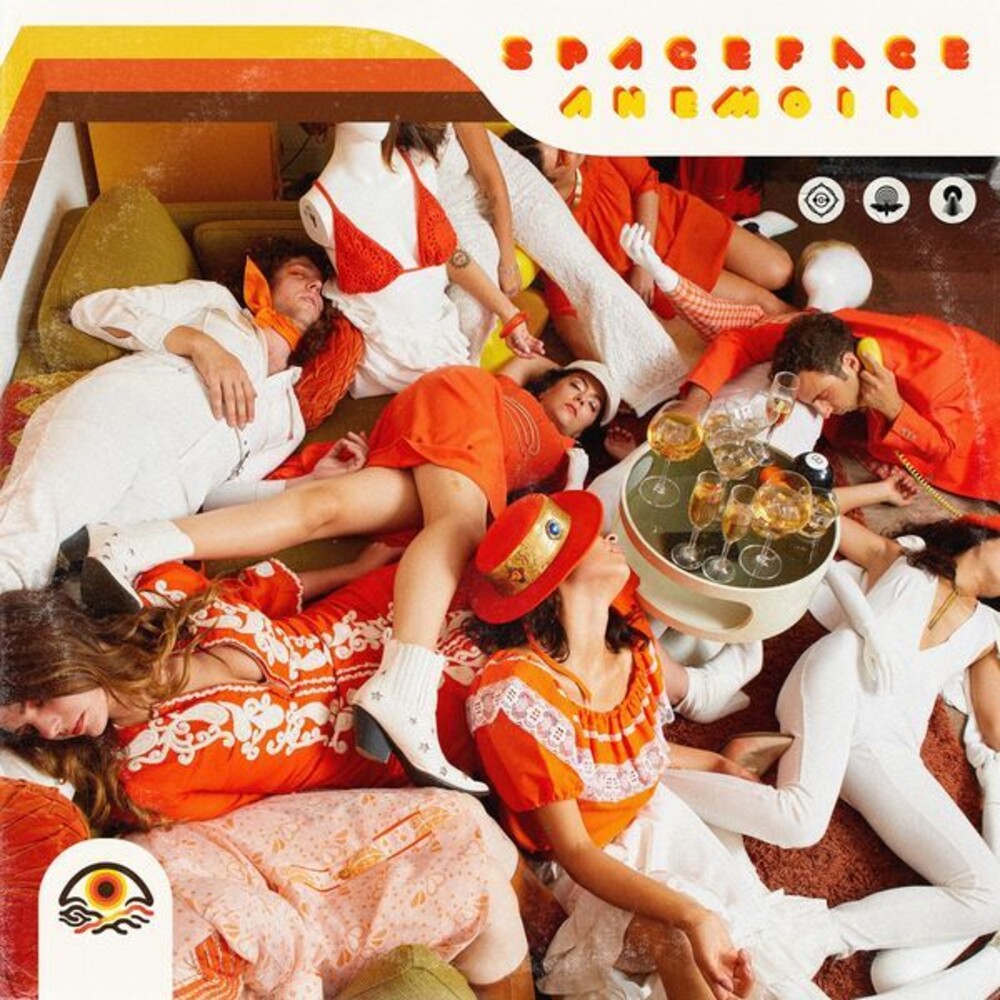 the album cover for Spaceface - Anemoia [Orange Swirl LP]
