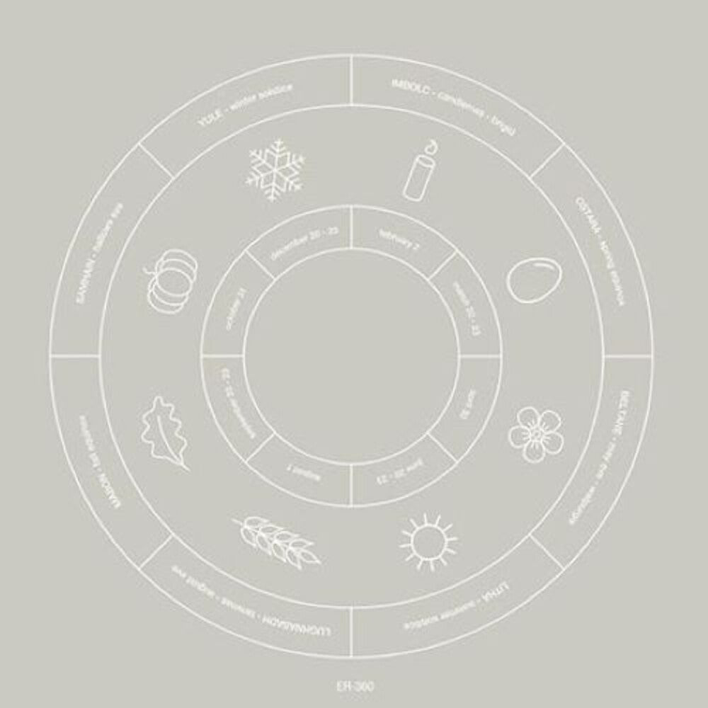 the album cover for Lightning In A Twilight Hour - Circling Of The Seasons (White) [Colored Vinyl] [Limited Edition] (Wht)