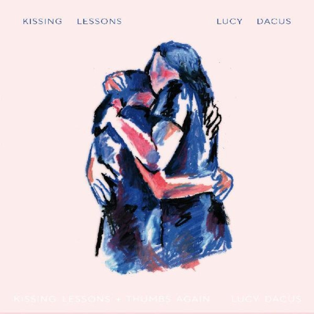 the album cover for Lucy Dacus - Kissing Lessons / Thumbs Again