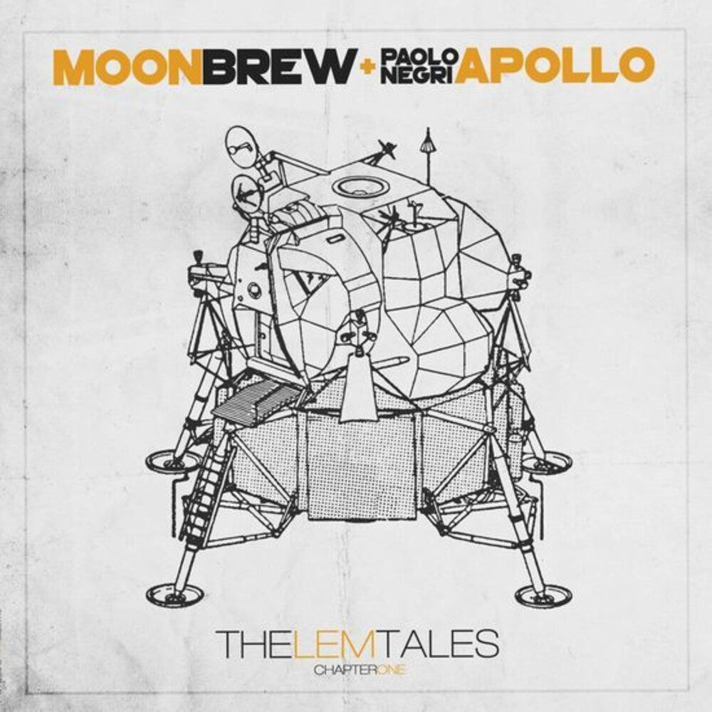 the album cover for Moonbrew / Paolo Negri  Apollo - Lem Tales: Chapter One (Ita)