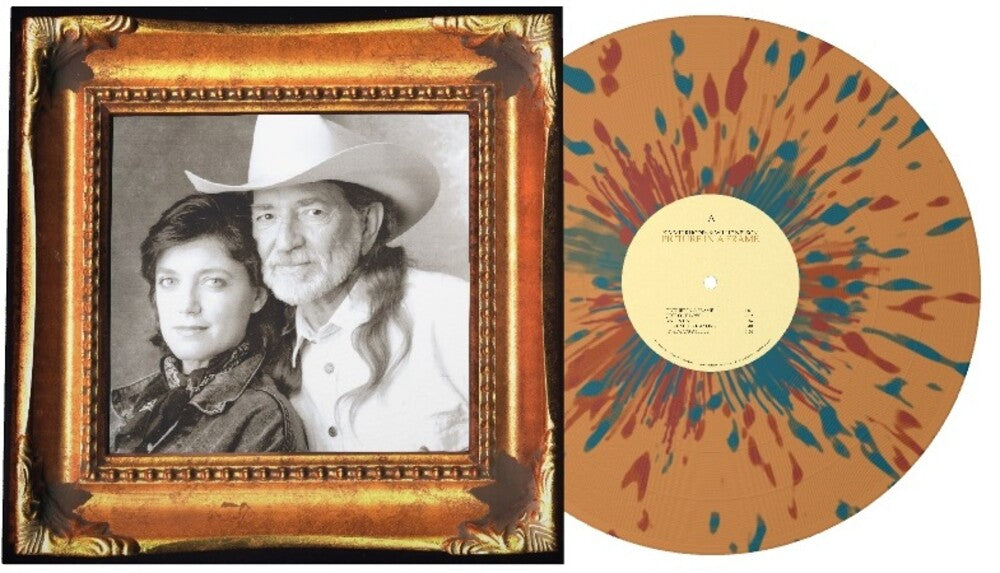 the album cover for Kimmie Rhodes  / Nelson,Willie - Picture In A Frame [Colored Vinyl] [Limited Edition]