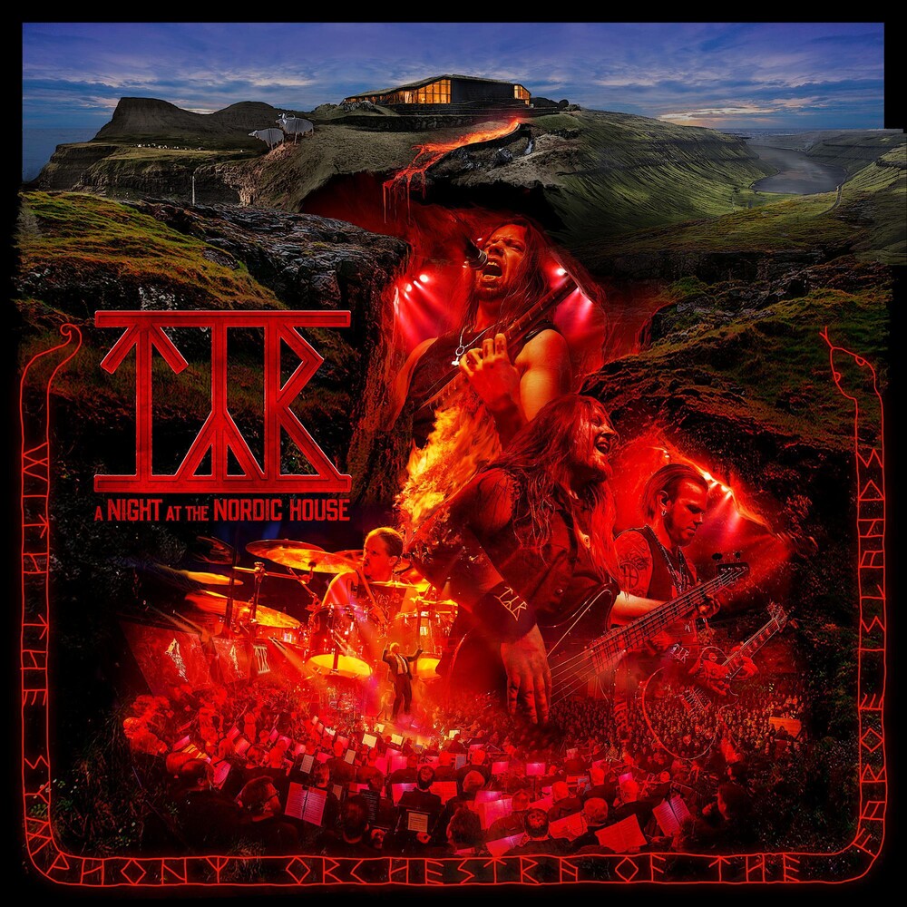 the album cover for Tyr - Night At The Nordic House (W/Dvd) [Digipak]