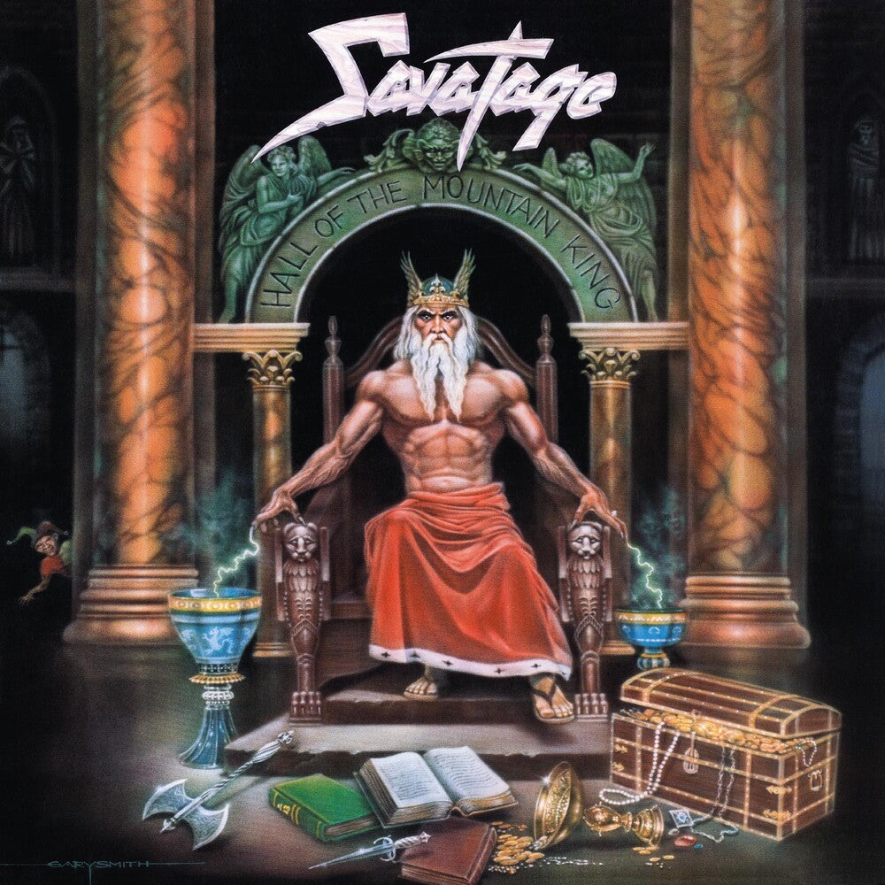 the album cover for Savatage - Hall Of The Mountain King [LP]