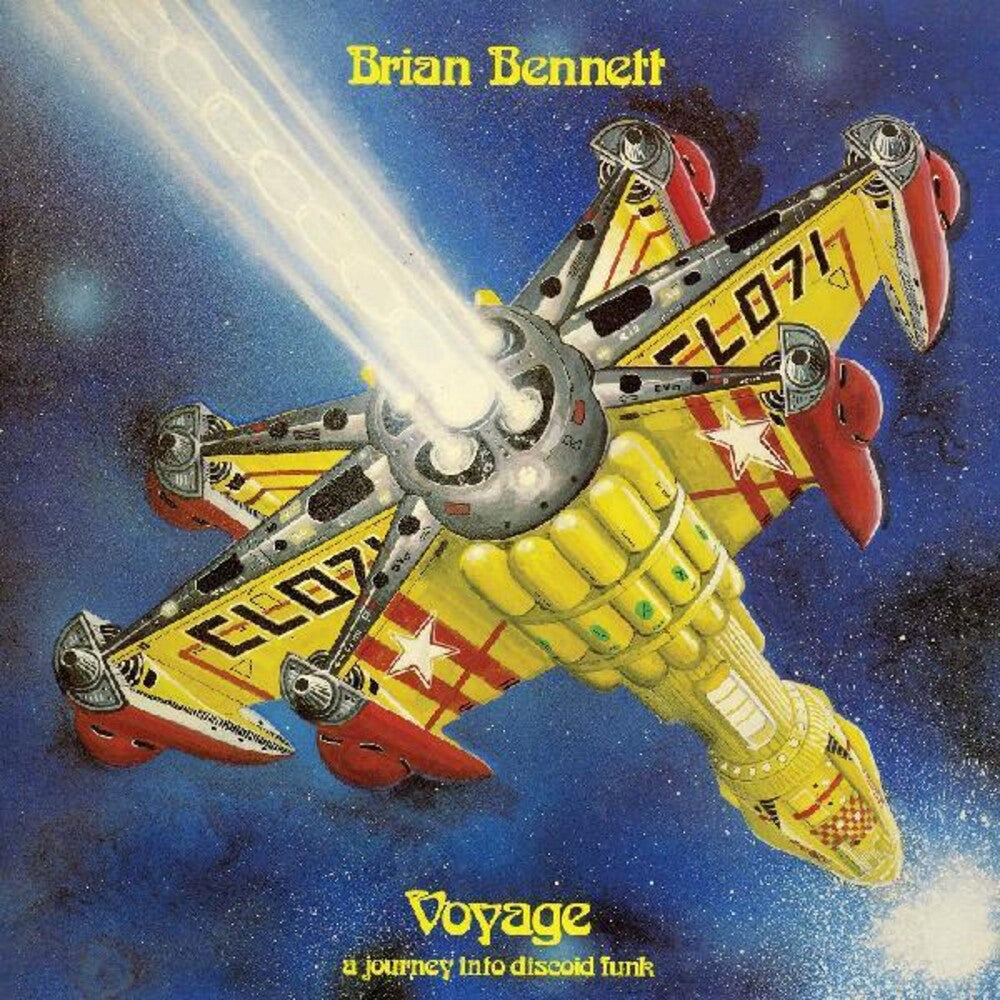 the album cover for Brian Bennett - Voyage (A Journey into Discoid Funk) [RSD 2022]