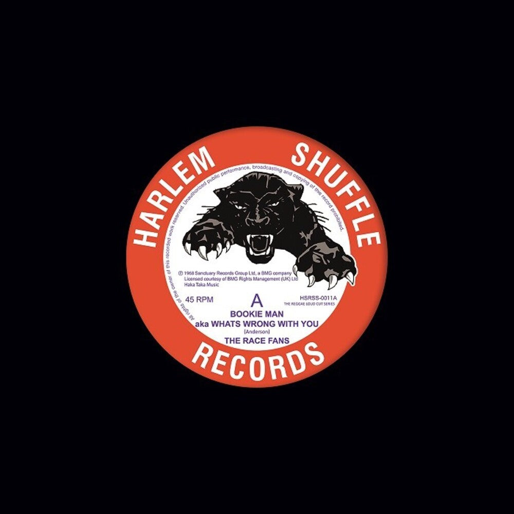 the album cover for Race Fans - Bookie Man