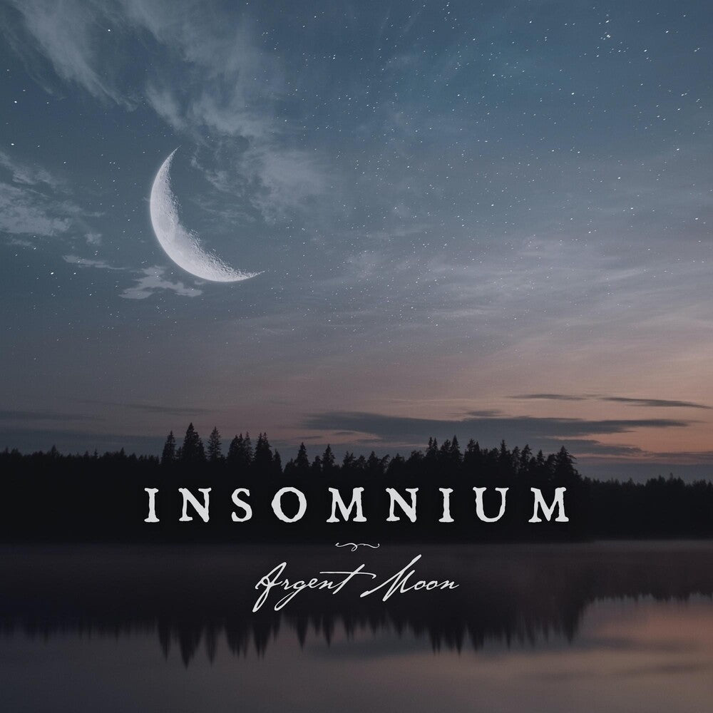 the album cover for Insomnium - Argent Moon