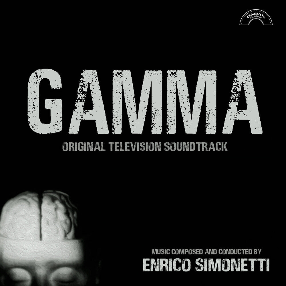 the album cover for Enrico Simonetti  (Colv) (Red) (Iex) - Gamma (O.S.T.) [Indie Exclusive] (Red) [Colored Vinyl] (Red) [Indie Exclusive]
