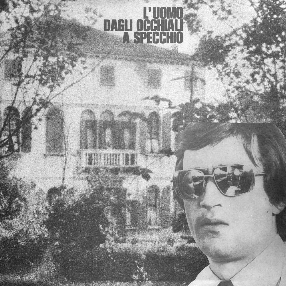 the album cover for Sandro Brugnolini  (Cvnl) (Iex) - L'uomo Da Gli Occhiali A Specchio (O.S.T.) [Indie Exclusive]