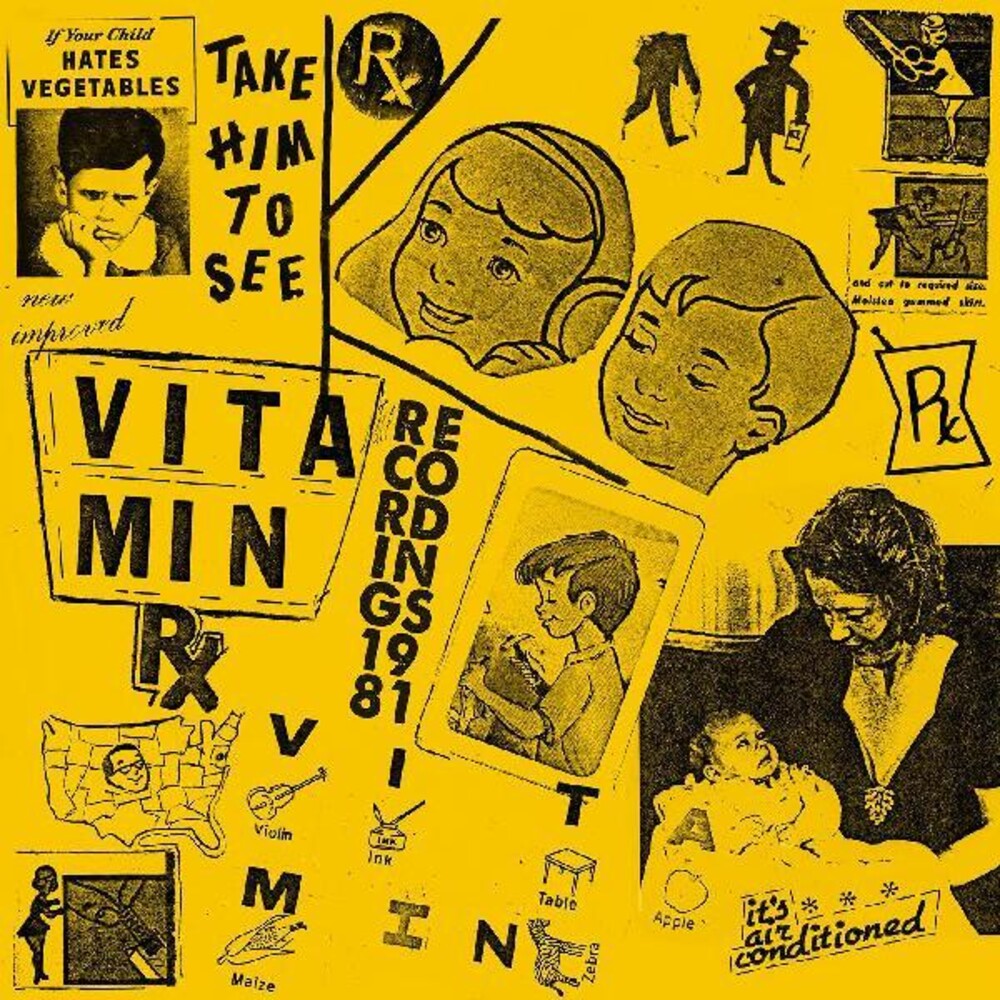 the album cover for Vitamin - Recordings 1981 [Download Included]