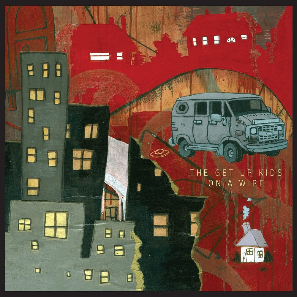 the album cover for The Get Up Kids - On A Wire [Limited Edition LP]