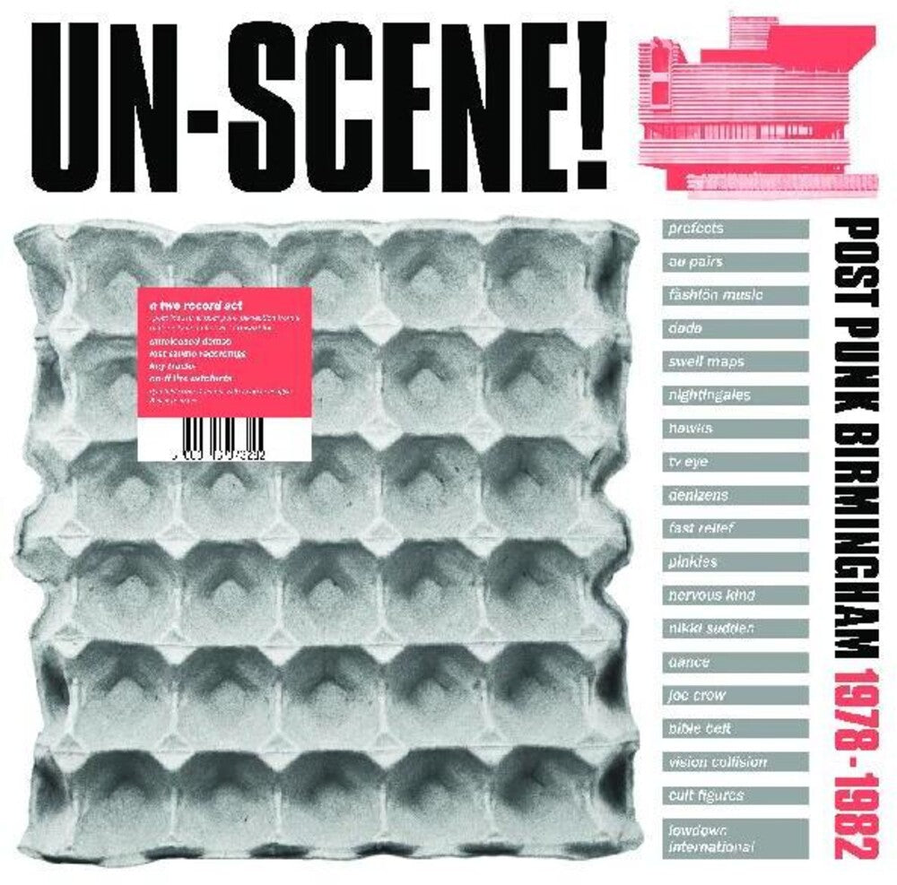 the album cover for Various Artists - Un-Scene : Post Punk Birmingham 1978-1982