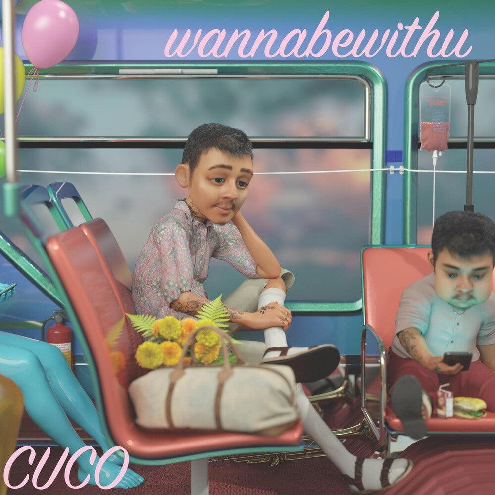 the album cover for Cuco - Wannabewithu [Limited Edition Zeotrope LP]