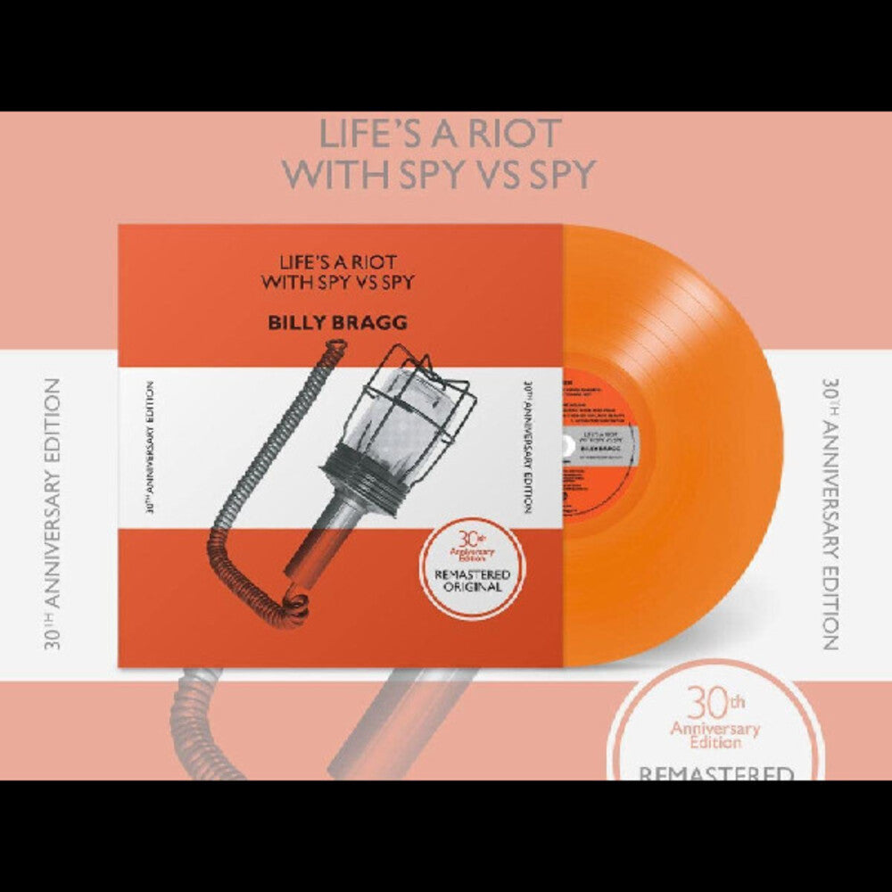 the album cover for Billy Bragg - Life's A Riot With Spy vs Spy (30th Anniversary Edition) [RSD 2022] []