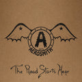 the album cover for Aerosmith - 1971: The Road Starts Hear