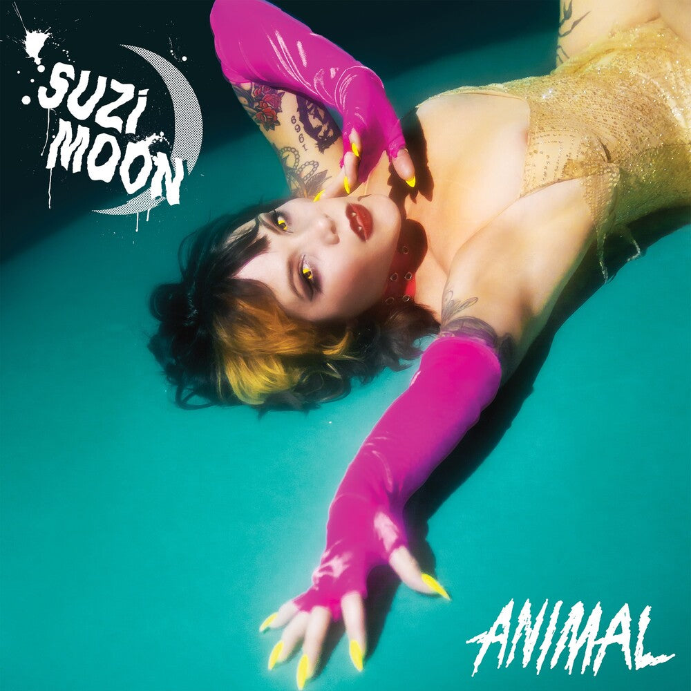 the album cover for Suzi Moon - Animal