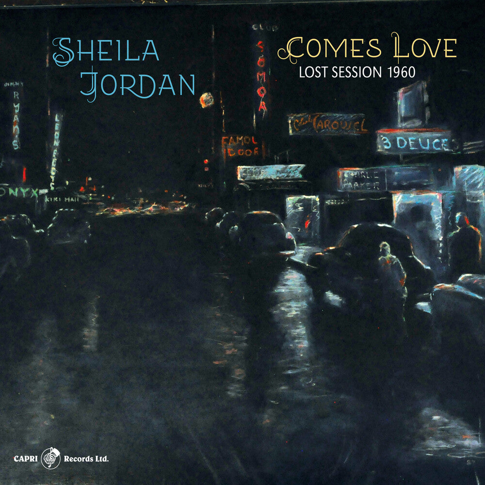 the album cover for Sheila Jordan - Comes Love - Lost Session 1960